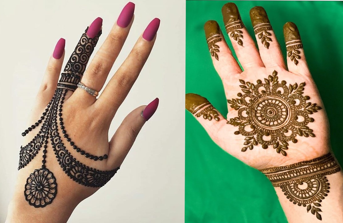 Top 3 stylish back hand mehndi | easy mehndi design | mehndi ka design | mehndi  designs | mehndi. from mehndi digene new Watch Video - HiFiMov.co